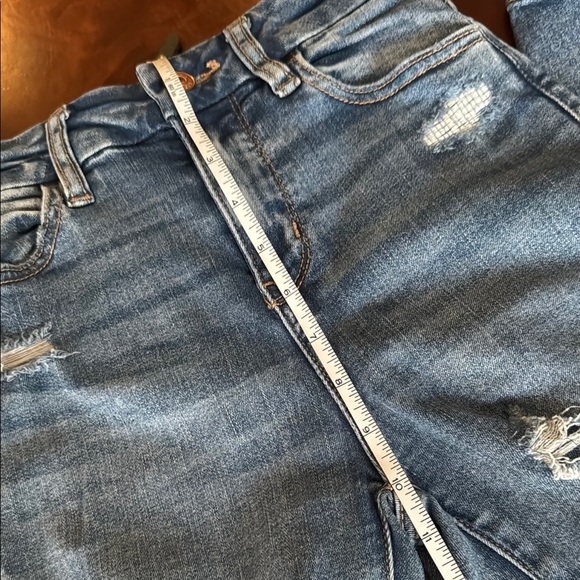 AMERICAN EAGLE OUTFITTERS women's distressed jeans, size 00 - Picture 10 of 12